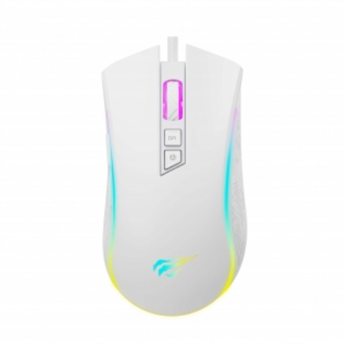 Мишка дротова з програмованими клавішами Havit HV-MS1034 білий Житомир - фото 1