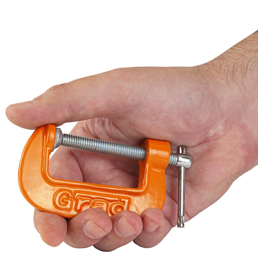 Струбцина столярна тип "G" 50 мм GRAD (4241515) Київ - фото 7