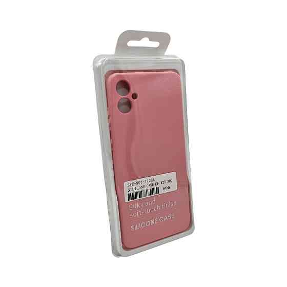 Чехол для Samsung Galaxy A05, силиконовый, розовый Киев