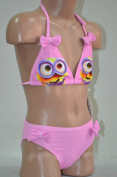Детский раздельный купальник Миньоны розовый Киев - изображение 2