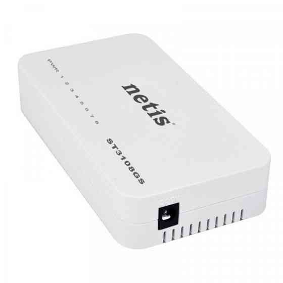 Комутатор Netis ST3108GS, 8х10/100/1000Mbps Fast Ethernet (ST3108GS) Киев