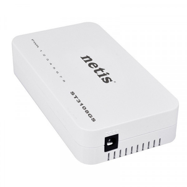Комутатор Netis ST3108GS, 8х10/100/1000Mbps Fast Ethernet (ST3108GS) Киев - изображение 3