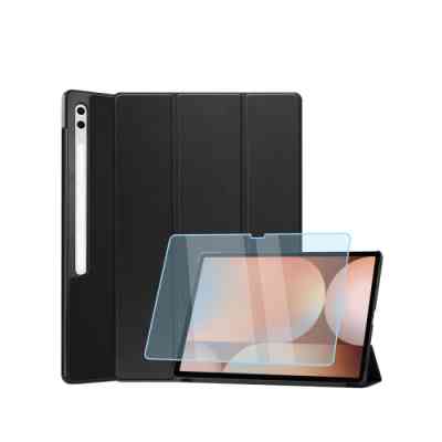 Чехол для планшета AirOn Premium Samsung Galaxy tab S10 Ultra 14.6 2024 + film Black (4822356758484) Винница