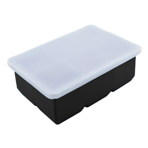 Силіконова форма для льоду з кришкою, чорна Київ - фото 10