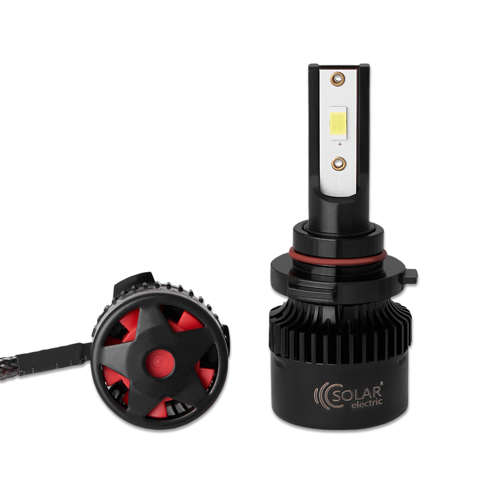 Автолампа Solar LED HB3(9005) 12/24V 50W 5000Lm 6500K CSP3570 2шт Львов - изображение 3