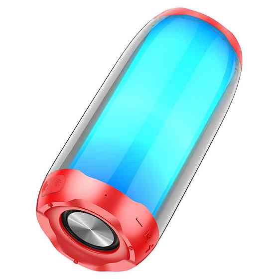 Вluetooth колонка Hoco HC8 red с LED-подсветкой Винница