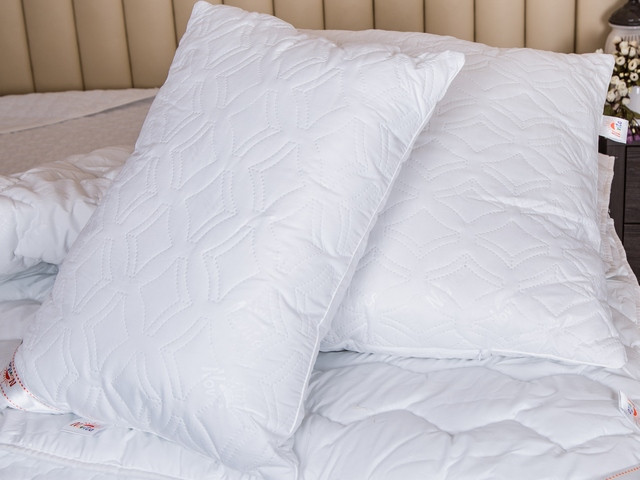 Ecotton Подушка Ecotton 50х70 см антиалергенна із мікрофібри біла Optic White Київ - фото 1