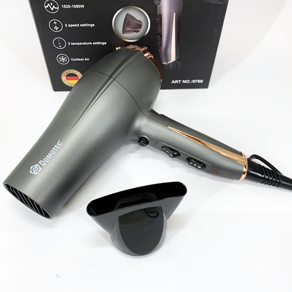 Класичний фен для волосся, Фен для волосся з режимами з насадками універсальний YK-27 Львів - фото 6