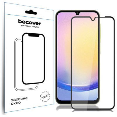Стекло защитное BeCover Samsung Galaxy A26 SM-A266 Black (712885) Винница - изображение 1