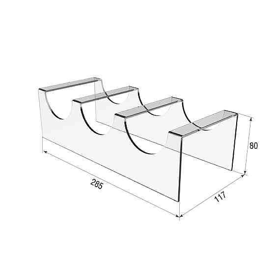 Подставка EKOSTAR под хот доги 285х111х80 Киев