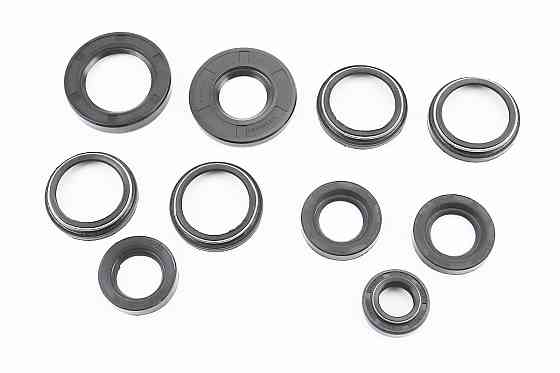 Сальники к-кт 10шт (17x30x7/10; 22x35x7; 23x36,5x6-2шт; 25x52x6; 34x43x5/8-4шт; 34x52x9) Планета Київ