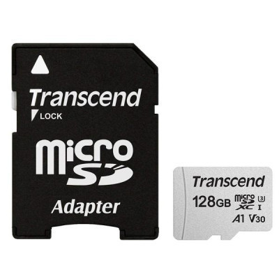 Карта памяти Transcend 128GB microSDXC class 10 UHS-I U3 (TS128GUSD300S-A) Винница - изображение 1