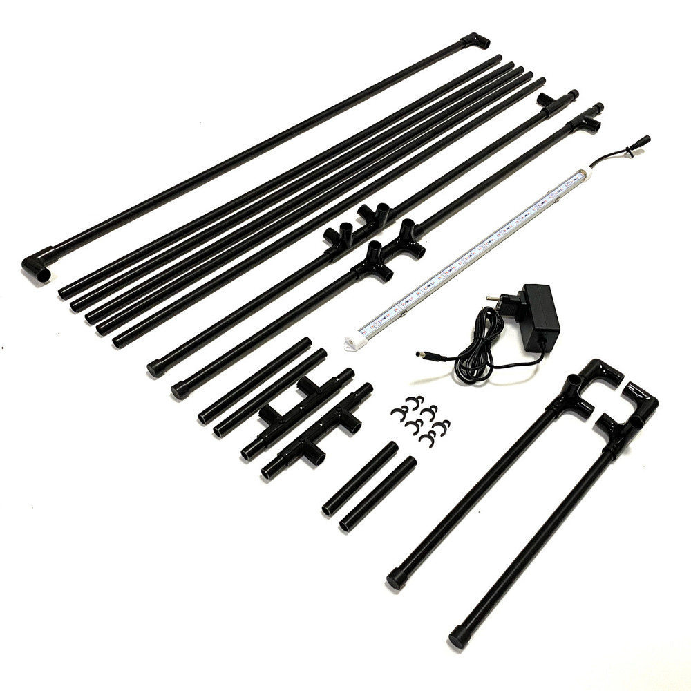 Підставка для квітів на вікно з фітолампою повного спектру Lucia Lux для рослин, квітів, розсади. Борисполь - изображение 10