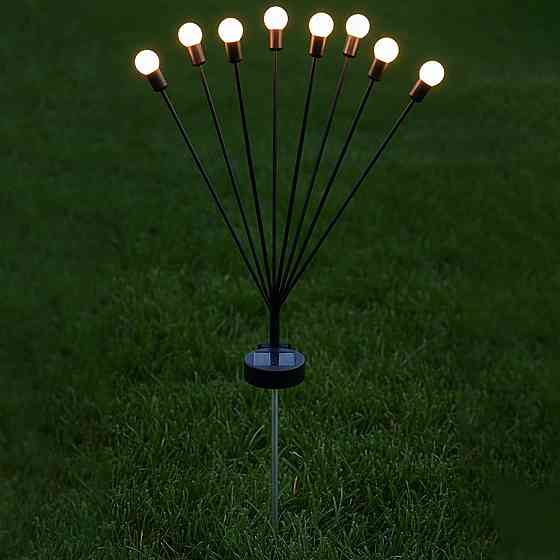 Садовий світильник із сонячною батареєю 70см,8 LED SBR Київ