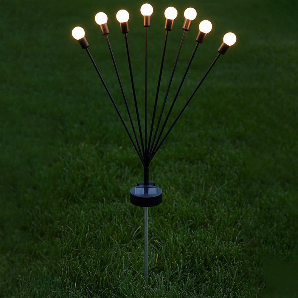 Садовий світильник із сонячною батареєю 70см,8 LED SBR Київ - фото 1