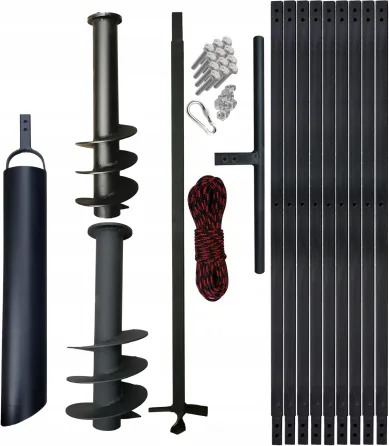 Pwsam Wiertnica Ręczna Studni 145+180Mm 10M Szlamówka 10145+180S110 Киев