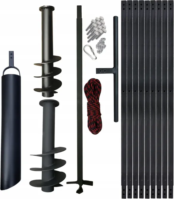 Pwsam Wiertnica Ręczna Studni 145+180Mm 10M Szlamówka 10145+180S110 Київ - фото 1