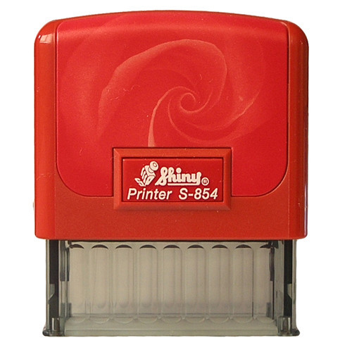 Оснастка пластмасова для штампа 22х 58мм "TR-003" черв Київ - фото 1