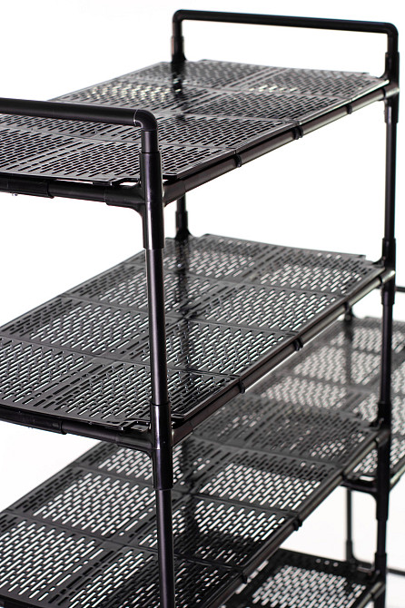 HallBox - стелаж для одягу та взуття до передпокою з полицями, з додатковою приставкою під дрібні ре Борисполь - изображение 7