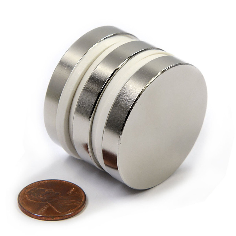 Сильный дисковый неодимовый магнит 30х3 мм Киев - изображение 5