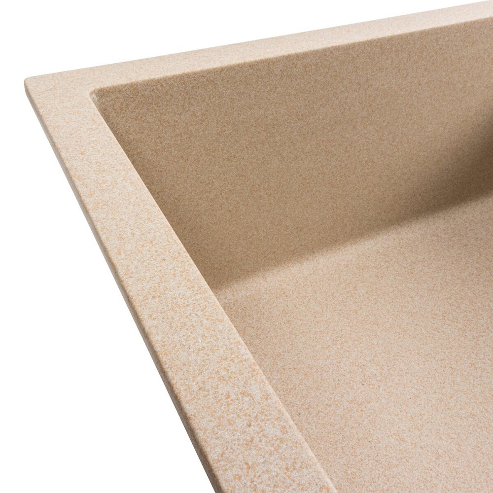 VALESO Гранітна мийка для кухні VALESO CASCADA 7050 матова Сафарі Київ - фото 3