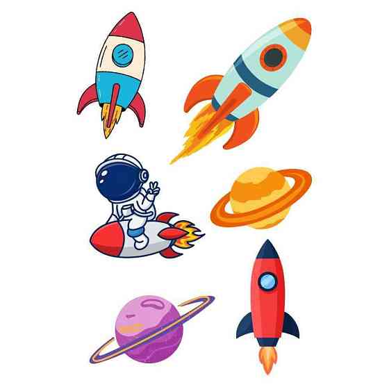 Временная татуировка Ракеты Ink-Ok 74372783, 6 картинок Винница