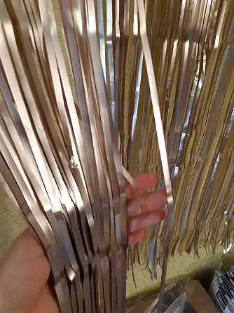 Дощик для фотозони матовий прикраса 245 см на 92 см шампань Київ