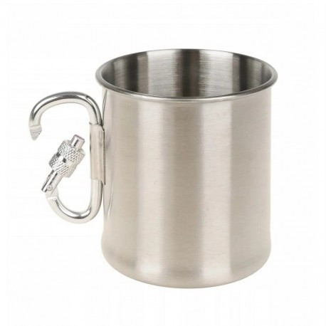 Кружка металлическая 500 мл с ручкой карабином Одесса - изображение 3