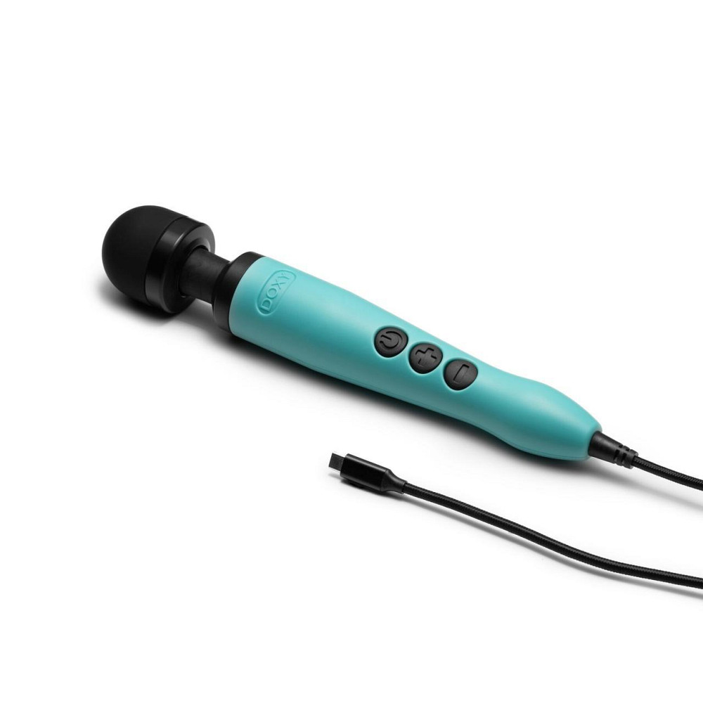 Вібромасажер DOXY3 USB-C Massager TURQUOISE Sex Aura Київ - фото 1