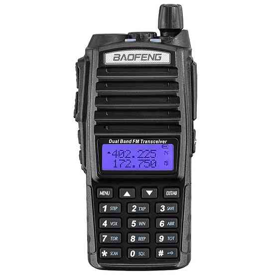 Портативная рация Baofeng UV-82 5W Li-ion UHF/VHF (Черный) Киев