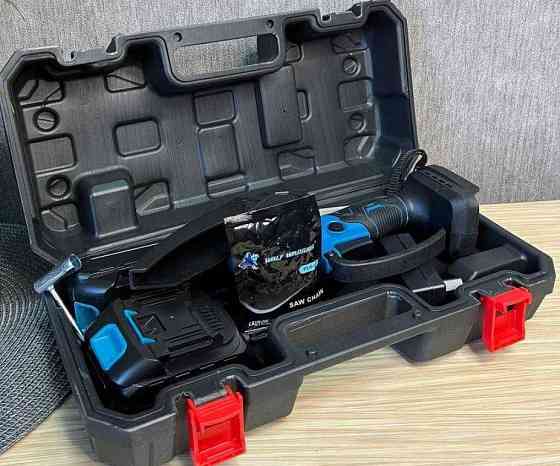 Аккумуляторная цепная пила 6