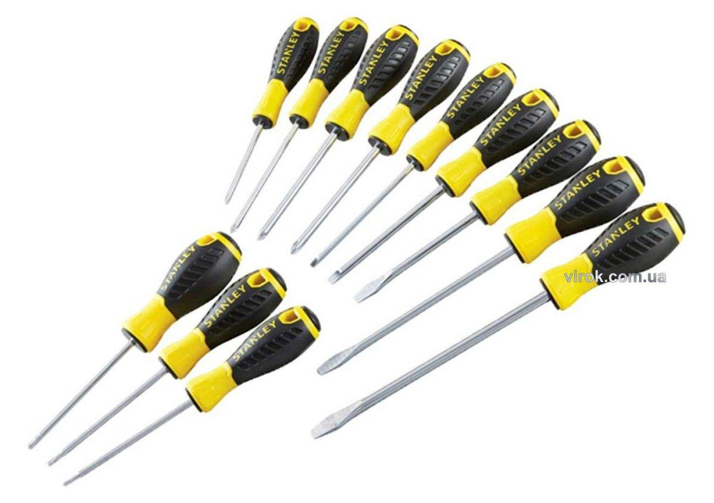 Набір викруток STANLEY "Essential" 12 шт. Одеса - фото 1