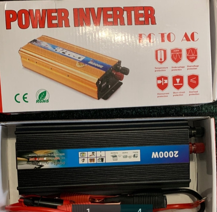 Инвертор 2000W с модификованою синусойдой Киев - изображение 4