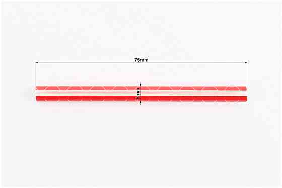 Світловідбивачі на спиці 5х75мм, 12шт к-кт, червоні JY-1201 Киев
