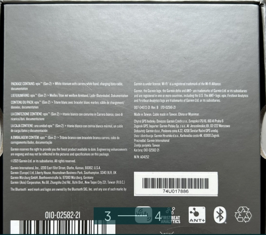 Смарт-Часи: Garmin Epix GEN 2 Sapphire White (010-02582-21) Київ - фото 3