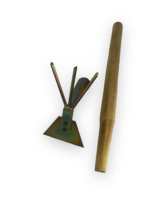 Сапка для грядок комбінована, анодований метал (з ручкою) Харків - фото 2