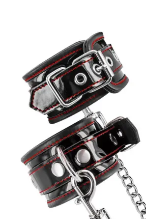 Наручники Fetish Tentation Premium Patent leather handcuffs Львів