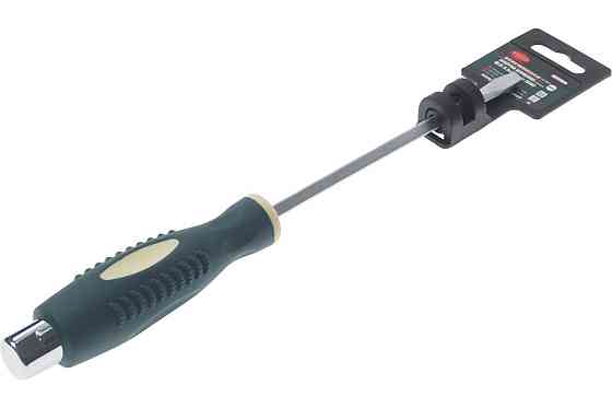 Отвертка шлицевая силовая магнитная 