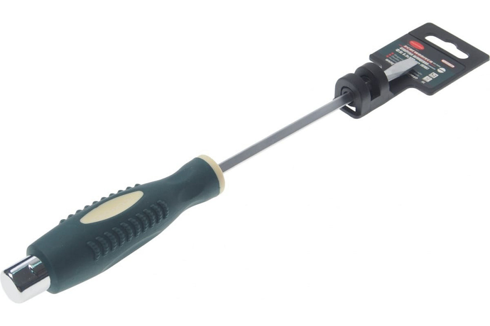 Отвертка шлицевая силовая магнитная 