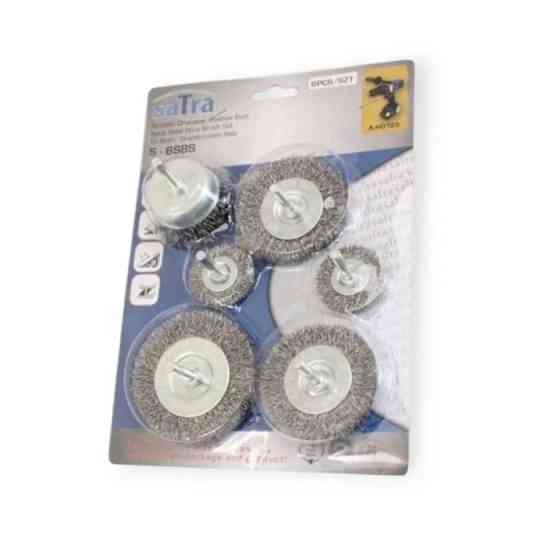 Набір щіток диск, чашка "дриль" кручена дротик 6шт (75, 62, 50, 37мм) Мукачево