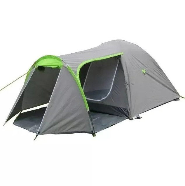 Палатка туристична тримісна 3000 мм Acamper MONSUN 3 кемпінгова, намет Сірий Київ - фото 2