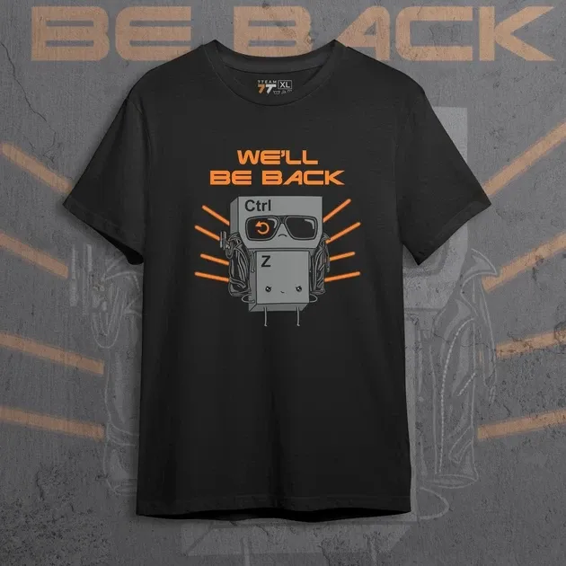 Футболка мужская с принтом Ctrl Z Размер 48 Anime0097 Днепр - изображение 1