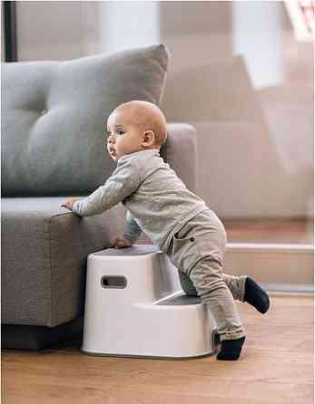 Сходинки для дитини у ванну на 2 сходинки FreeON, white - grey Київ