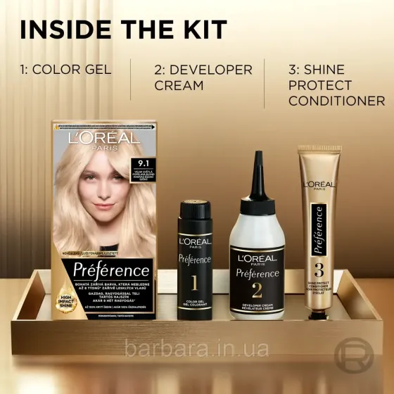 Краска для волос Loreal Feria Preference 102 Киев