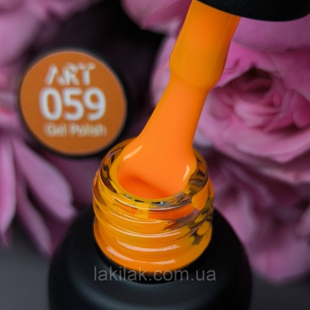 Гель-лак ART in detail 59 (гарбузовий) 6мл Херсон - изображение 1