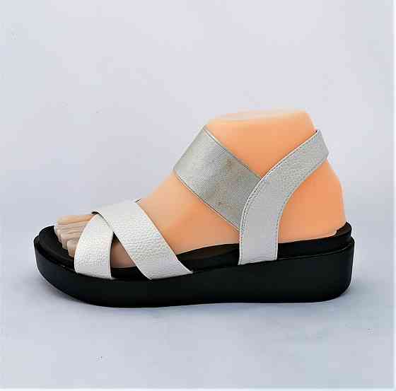 Жіночі Сандалії Босоніжки Білі Гумка Літня Взуття (розміри: 37,38) - 0-4 Дніпро