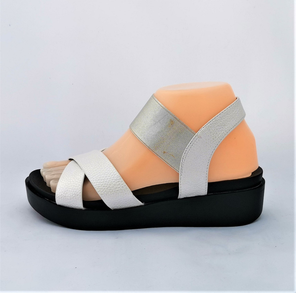 Жіночі Сандалії Босоніжки Білі Гумка Літня Взуття (розміри: 37,38) - 0-4 Дніпро - фото 5