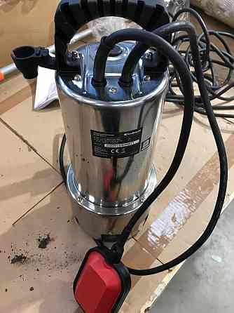 Погружной дренажный насос для грязной воды Einhell GC-DP 9035 N: 900 Вт, 18000 л/ч, высота 9м для ям Киев