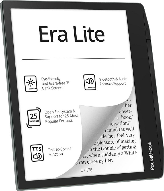 Електронна книга PocketBook 710 Era Lite Stone Green (PB710-9-WW) ( 22543 ) Харків - фото 4