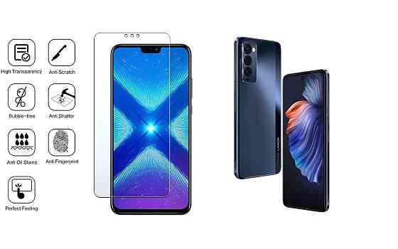 Защитное стекло NeoGlass для Tecno Camon 18 (CH6n), Camon 18p (CH7n) – ультрапрозрачное и устойчивое Киев